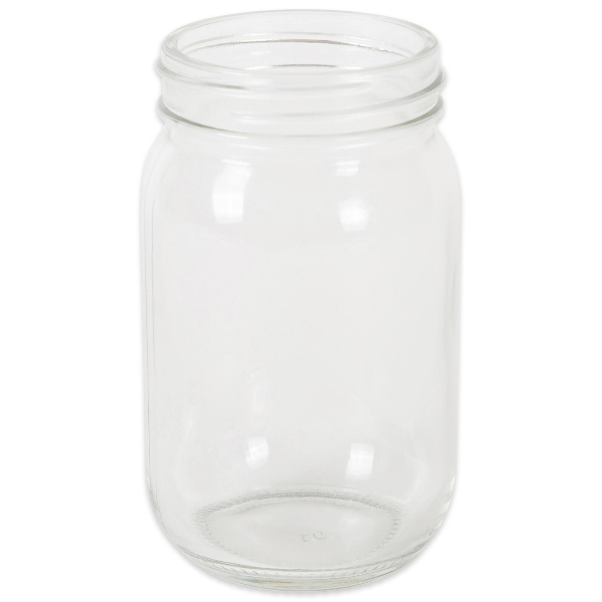 Antique White Flatware Caddy With Clear Jars